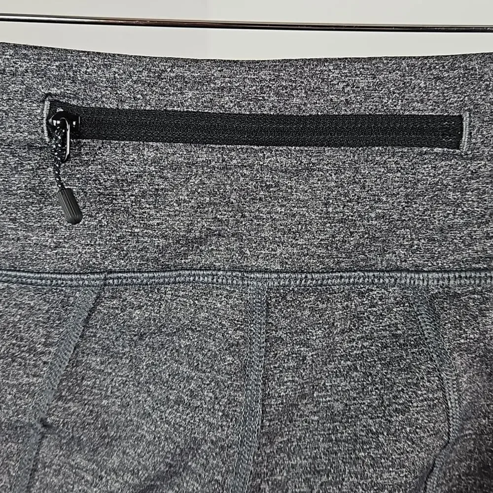 Lululemon‎ x SoulCycle Pace Rival Gray Cropped Leggings | Women's 2